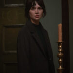 Sophie Thatcher Black Coat