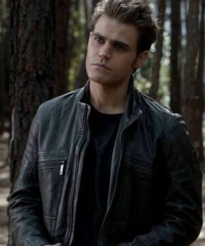 Stefan Salvatore Leather Jacket