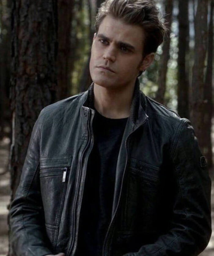 Stefan Salvatore Leather Jacket