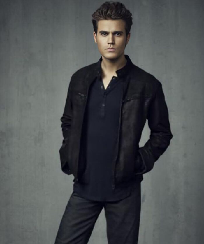 Stefan Salvatore Leather Jacket