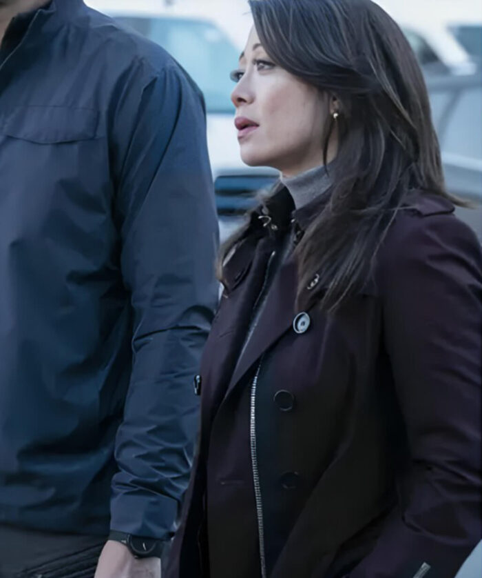 Reenie Green Trench Coat