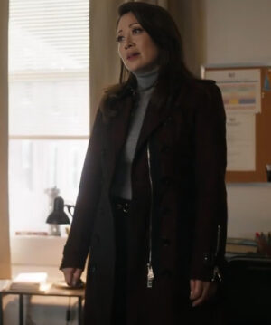 Reenie Green Trench Coat