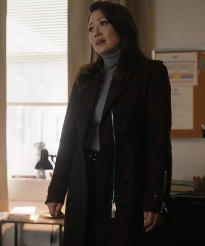 tracker-s1-reenie-green-trench-coat-womens Reenie Green Trench Coat