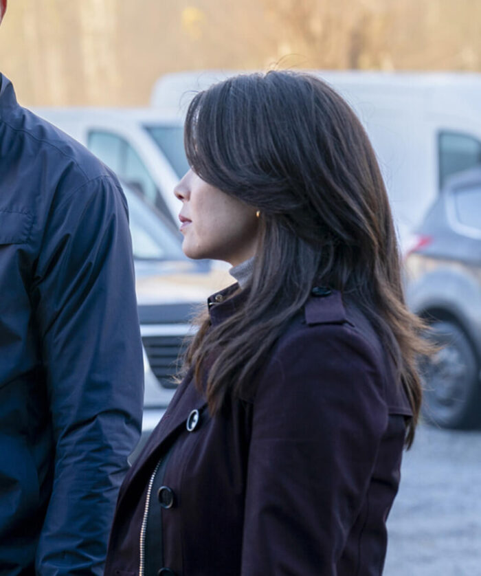 Reenie Green Trench Coat