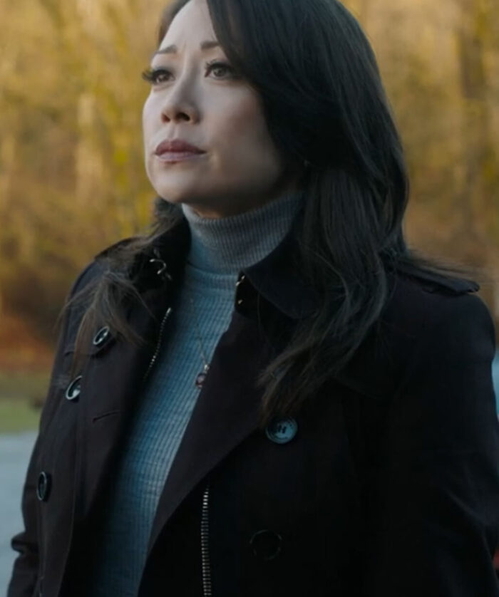 Reenie Green Trench Coat