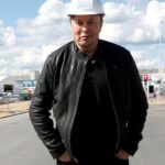 Harry Bolz Elon Musk Black Leather Jacket
