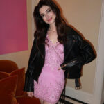 Anne Hathaway Biker Jacket