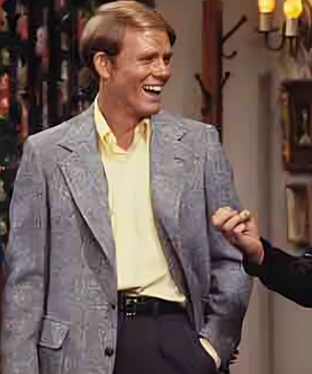 Happy Days 1974 Richie Cunningham Grey Wool Blazer - USA Leather Factory