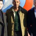 Anthony Mackie Brown Coat