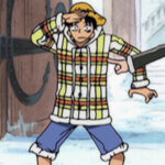 Monkey D. Luffy Checkered Jacket
