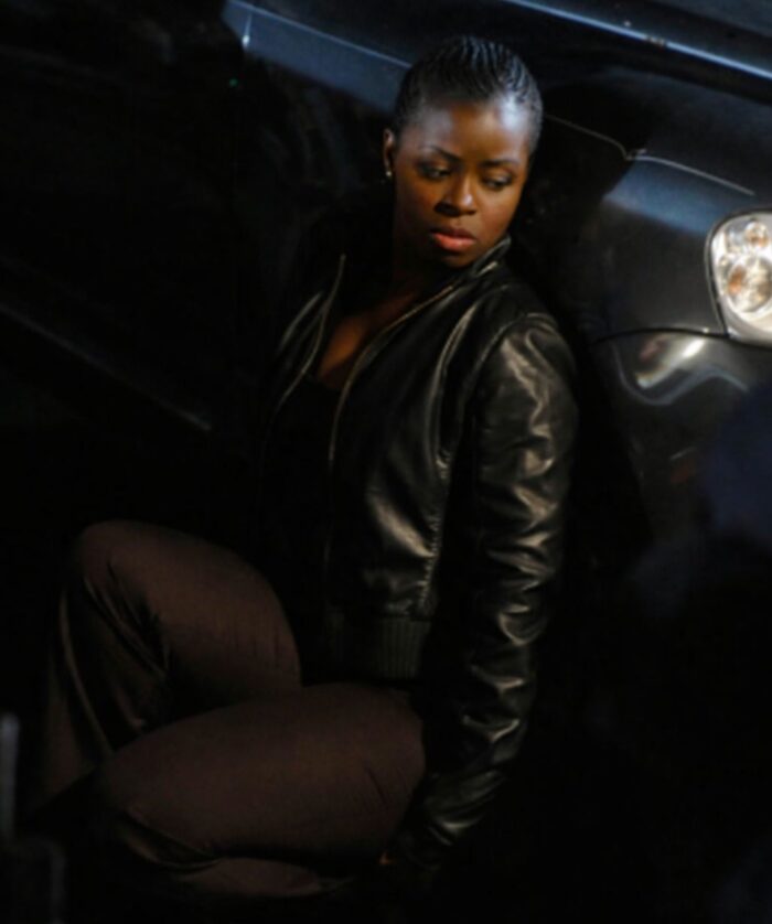 Rachel Brooks Justified Black Leather Jacket online