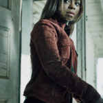 Rachel Brooks Justified Burgundy Suede Jacket