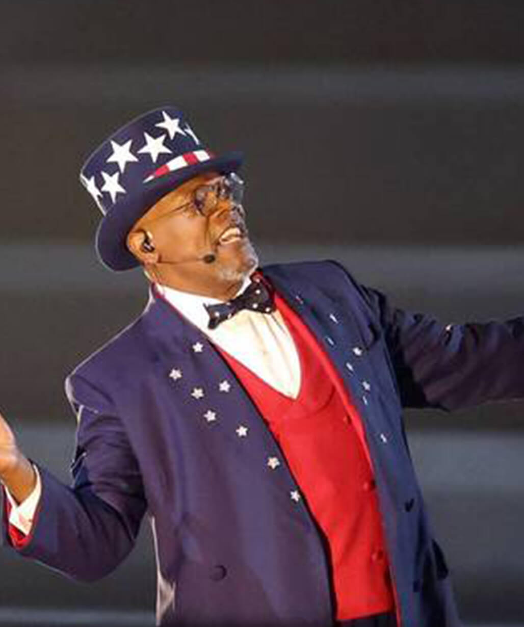 Samuel L. Jackson Super Bowl 2025 Blue Coat