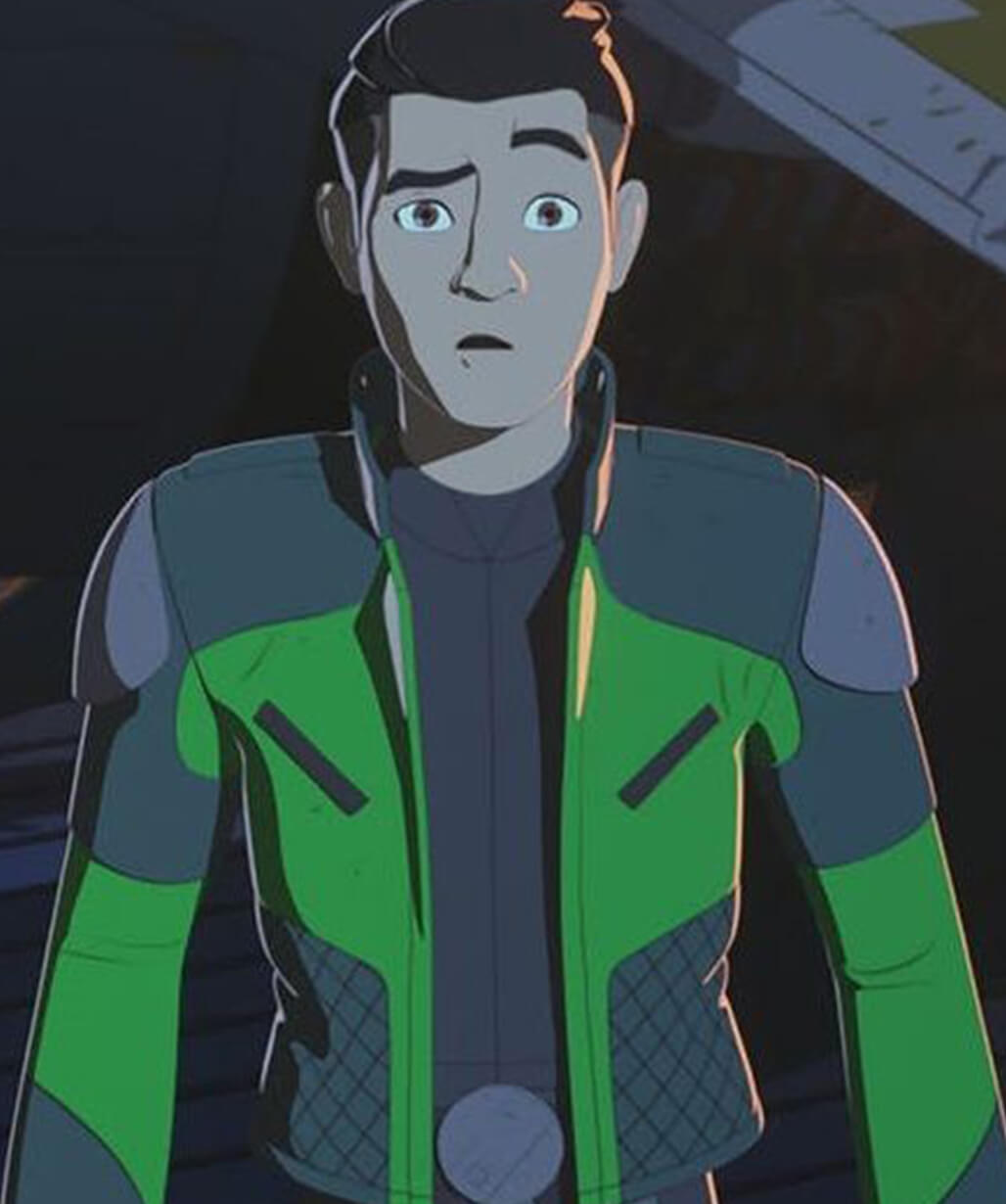 Star Wars Resistance 2018 Kazuda Xiono Green Jacket