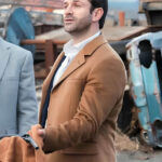 Mick Davies Brown Coat