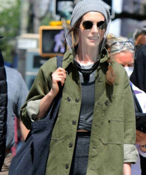 Anne Hathaway Green Jacket