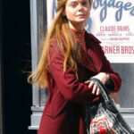Elle Fanning Peacoat