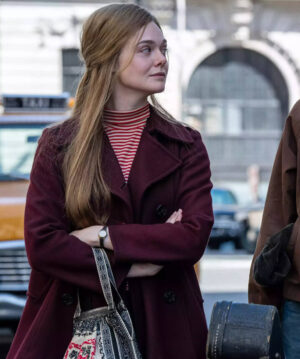 Elle Fanning Peacoat