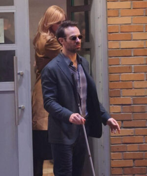 Charlie Cox Black Blazer