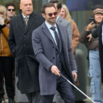 Charlie Cox Grey Coat