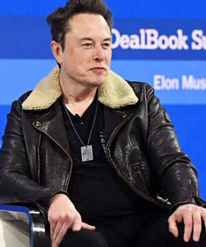 Elon Musk Shearling Jacket
