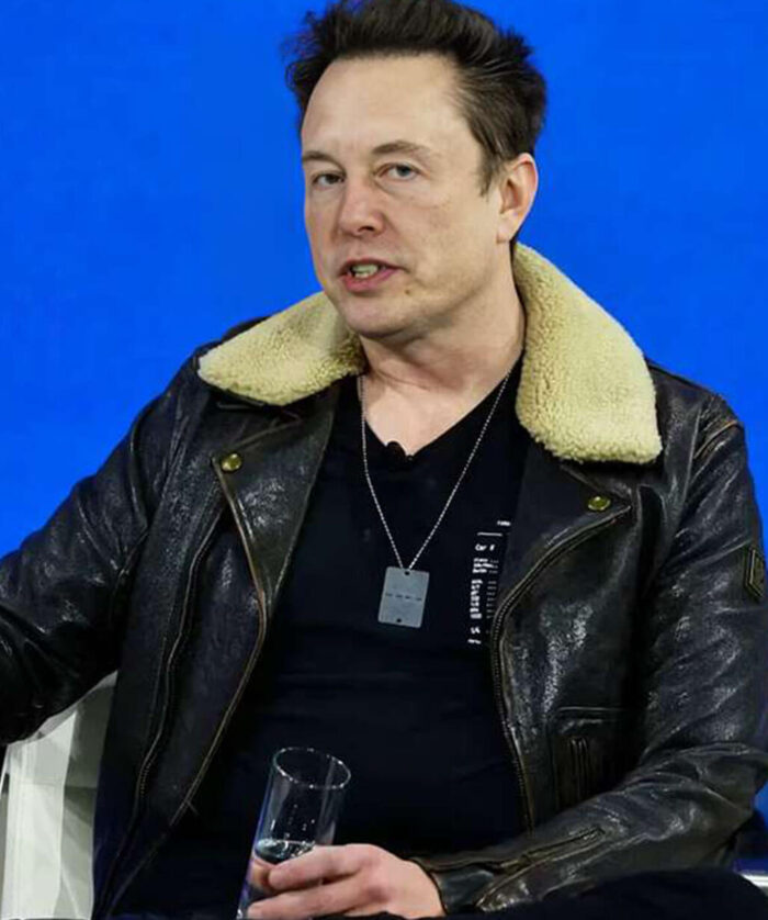 Elon Musk Shearling Jacket