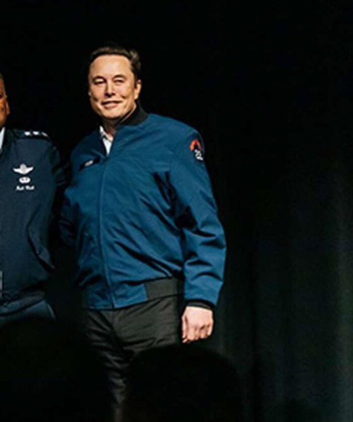 Elon Musk Blue Jacket