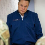 Elon Musk Blue Jacket