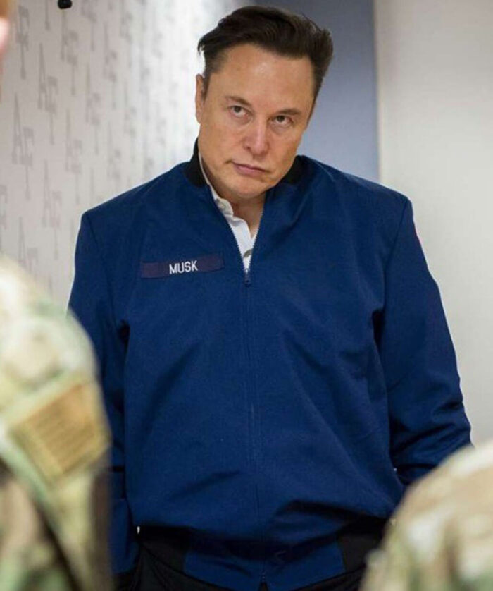 Elon Musk Blue Jacket