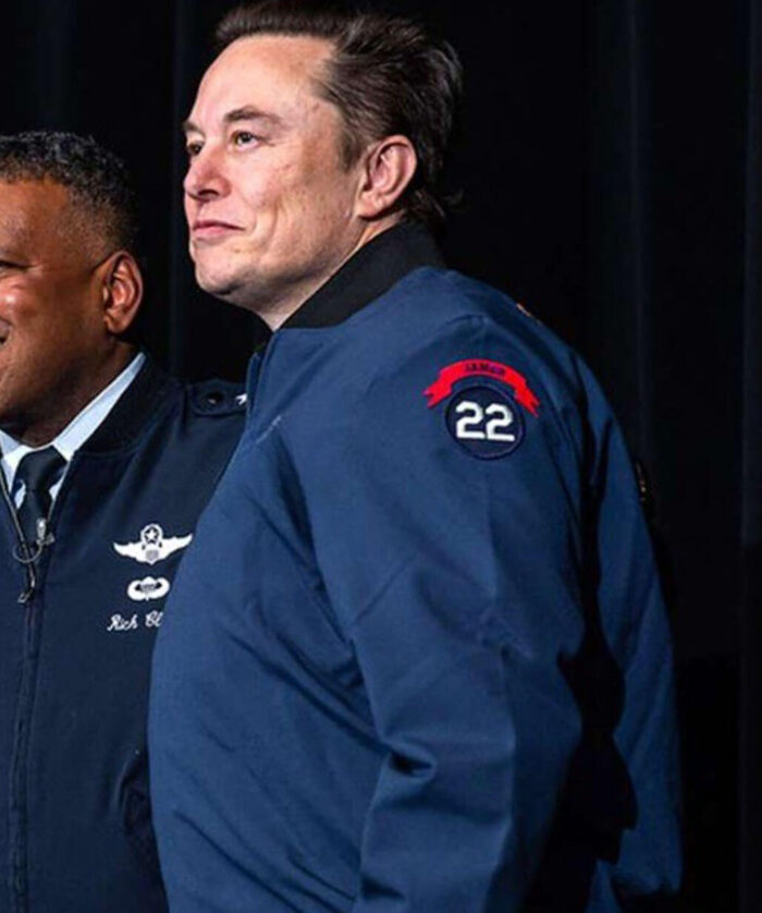 Elon Musk Blue Jacket