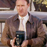 Gene Hackman Leather Jacket