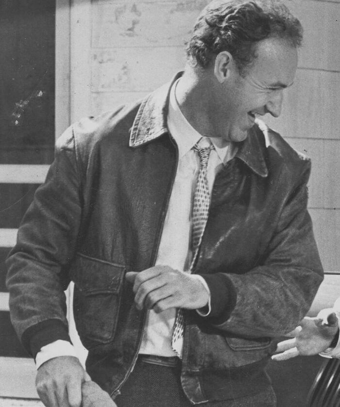 Gene Hackman Leather Jacket