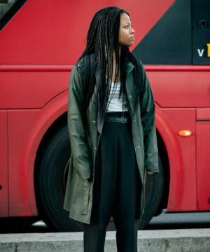 Myha’la Green Coat