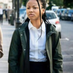 Myha’la Green Coat