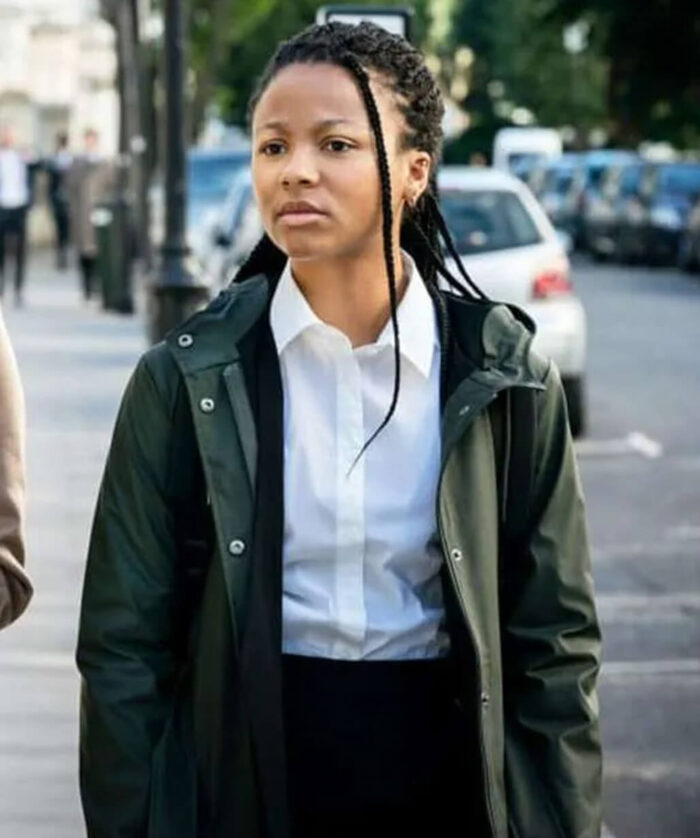 Myha’la Green Coat