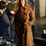 Margarita Levieva Suede Coat