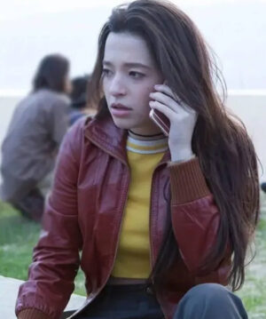 Mikey Madison Leather Jacket
