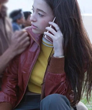 Mikey Madison Leather Jacket