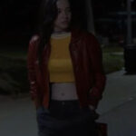 Mikey Madison Leather Jacket