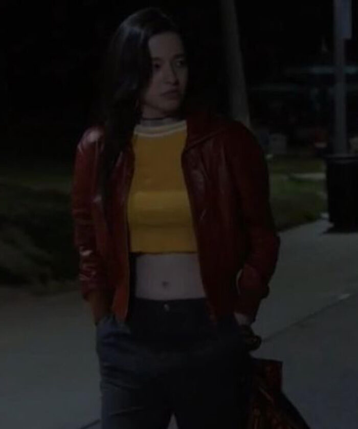 Mikey Madison Leather Jacket
