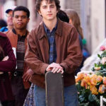 Timothée Chalamet Brown Jacket