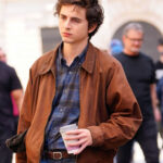 Timothée Chalamet Brown Jacket