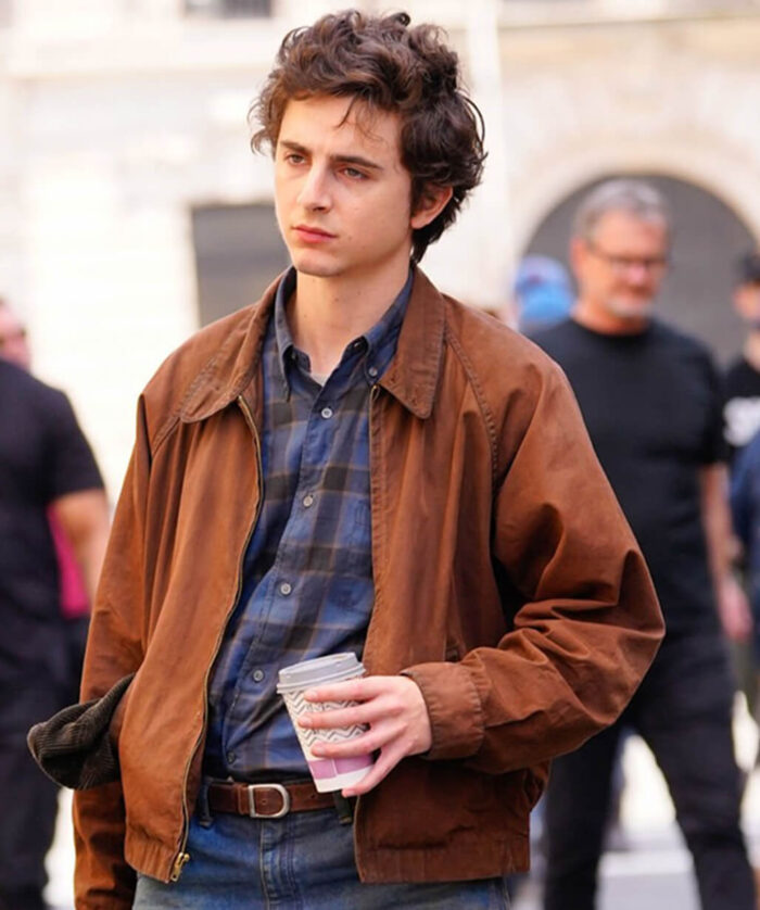 Timothée Chalamet Brown Jacket