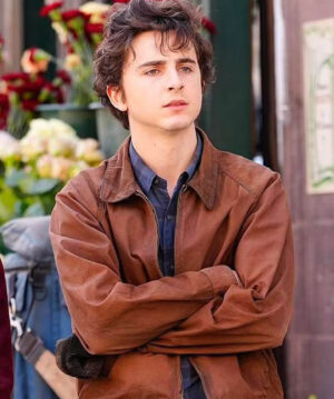 Timothée Chalamet Brown Jacket