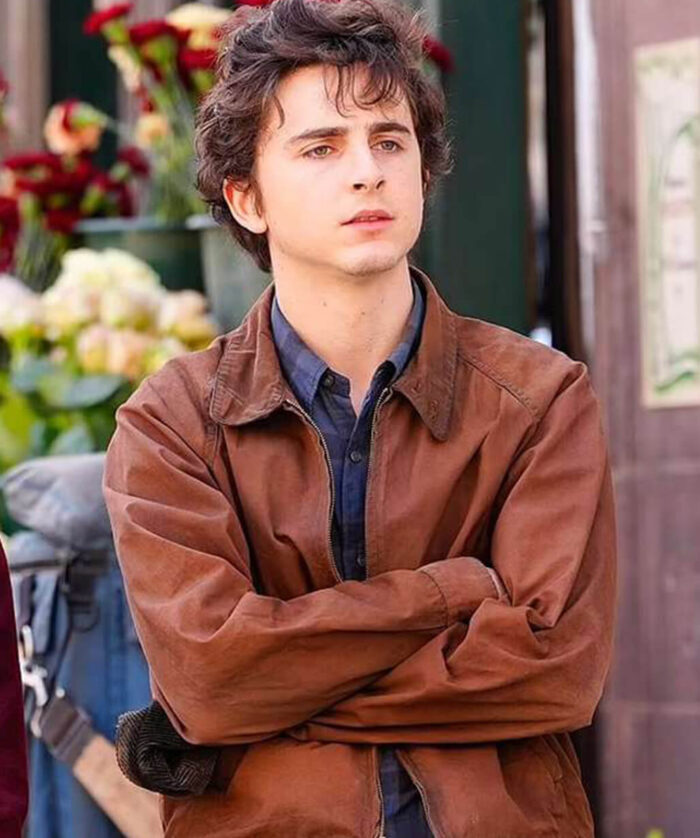 Timothée Chalamet Brown Jacket