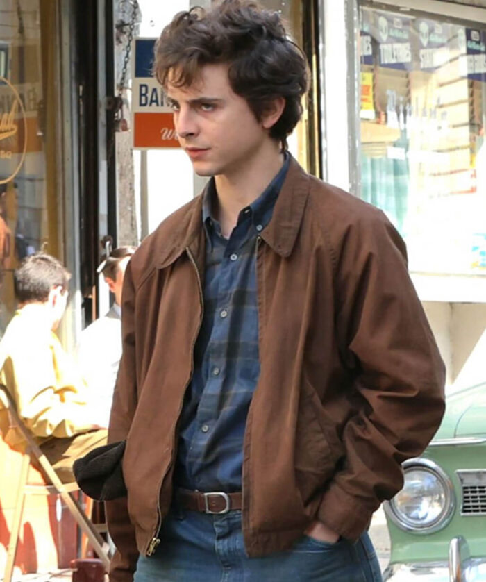 Timothée Chalamet Brown Jacket