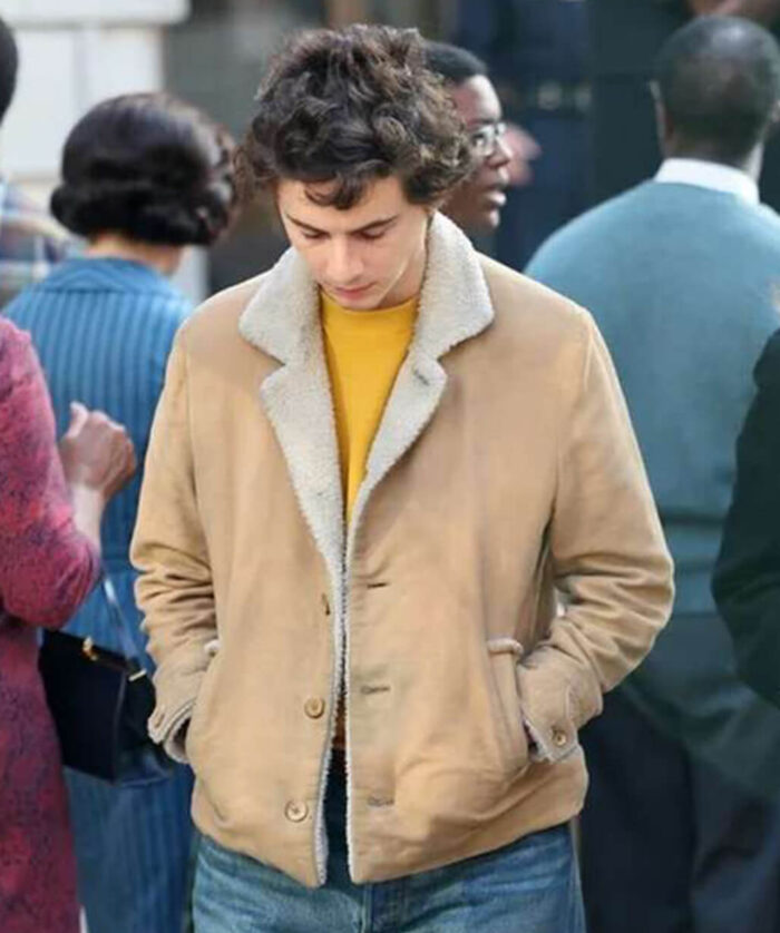 Timothée Chalamet Shearling Jacket
