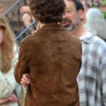 Timothée Chalamet Suede Jacket