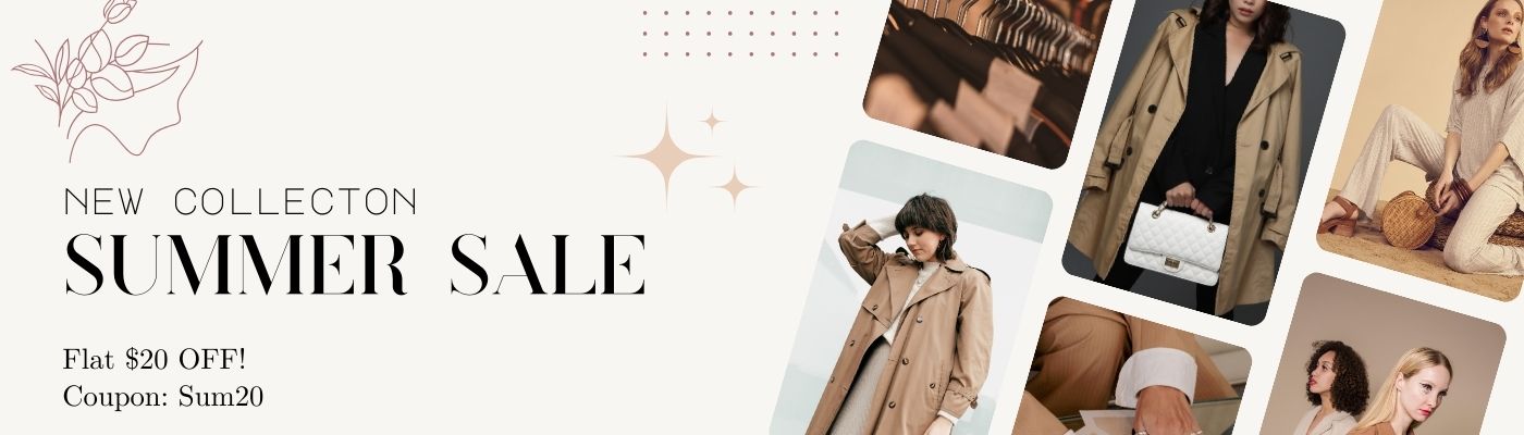 Summer Sale Banner Leather Jacket