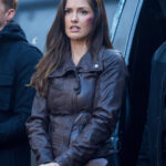 Minka Kelly Brown Jacket